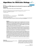 Báo cáo sinh học: An enhanced RNA alignment benchmark for sequence alignment programs