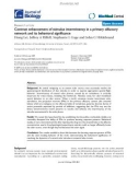 Báo cáo sinh học: Contrast enhancement of stimulus intermittency in a primary olfactory network and its behavioral significance