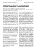 Báo cáo khoa học: Characterization and cDNA cloning of a cloﬁbrate-inducible microsomal epoxide hydrolase in Drosophila melanogaster