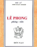 Truyện ngắn Lê Phong phóng viên