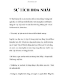 TRUYỆN SỰ TÍCH HOA NHÀI