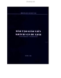 Đào tạo giáo viên khách sạn du lịch: phần 1