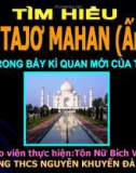 ĐỀN TAJƠ MAHAN (Ấn Độ)