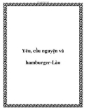 Yêu, cầu nguyện và hamburger-Lào