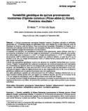 Báo cáo khoa học: Variabilité génétique de quinze provenances roumaines d'épicéa commun (Picea abies (L) Karst). Premiers résultats