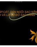 Giáo án điện tử môn Thủ công lớp 3 - Bài 3: Gấp, cắt, dán ngôi sao năm cánh và lá cờ đỏ sao vàng