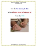 Chủ đề: Nhu cầu của gia đình - Đề tài: Đồ dùng không thể thiếu của tôi - Nhóm lớp: Chồi