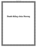 Danh thắng chùa Hương