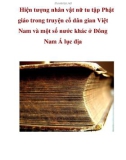 Hiện tượng nhân vật nữ tu tập Phật giáo trong truyện cổ dân gian Việt Nam và một số nước khác ở Đông Nam Á lục địa