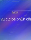 Bài giảng điện tử môn sinh học: Hạt và các bộ phận của hạt