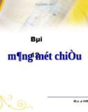 Bài giảng Điện tử Tin học lớp 11: Bài 12