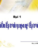 Bài giảng Điện tử tin học lớp 11: Bài 1