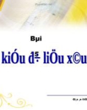 Bài giảng Điện tử Tin học lớp 11: Bài 15