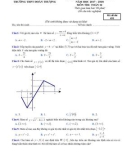Đề KSCL lần 1 môn Toán lớp 12 năm 2017-2018 - THPT Đoàn Thượng - Mã đề 493