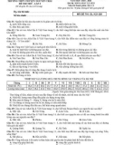 Đề thi thử tốt nghiệp THPT năm 2021 môn Địa lí có đáp án - Trường THPT chuyên Nguyễn Trãi (Lần 1)