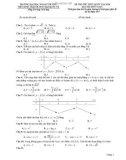 Đề thi thử THPT Quốc gia 2018 môn Toán - Trường Đại học Ngoại thương