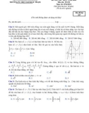 Đề thi thử THPT Quốc gia 2018 môn Toán - Trường Đại học Đồng Nai - Mã đề thi 357