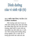 dinh dưỡng của vi sinh vật (tt)