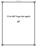 11 tư thế Yoga cho người già