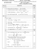Đáp án đề thi Đại học môn Vật lý khối A 2005