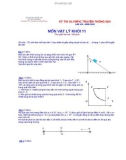 KỲ THI OLYMPIC TRUYỀN THỐNG 30/4 LẦN VIII - NĂM 2002 MÔN VẬT LÝ KHỐI 11