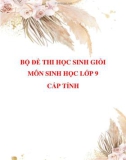 Bộ đề thi học sinh giỏi môn Sinh học lớp 9 cấp tỉnh