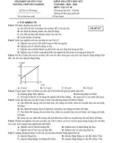 Đề kiểm tra giữa học kì 1 môn Vật lý lớp 10 năm 2022-2023 - Trường THPT Hồ Nghinh (Mã đề 317)