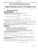 Một số bài toán về sóng cơ