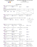 Đề ôn thi THPT Quốc gia môn Toán năm 2020 - Đề số 8