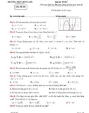 Đề thi thử THPT Quốc gia lần 2 năm 2018 môn Toán - THPT Đồng Lộc - Mã đề 001