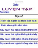 Giáo án điện tử môn Toán lớp 3 - Bài: Luyện tập (Trang 145)