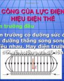 ĐIỆN THẾ - HIỆU ĐIỆN THẾ