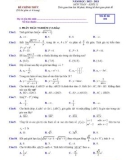 Đề thi giữa học kì 2 môn Toán lớp 11 năm 2022-2023 có đáp án - Trường THPT Hoa Lư A (Mã đề 101)