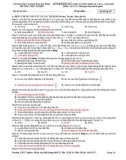 ĐỀ THI KHẢO SÁT CHẤT LƯỢNG KHỐI 12, LẦN 1- NĂM 2011 MÔN: VẬT LÝ - TRƯỜNG THPT NGHÈN