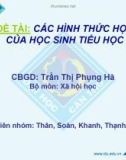 ĐỀ TÀI: CÁC HÌNH THỨC HỌC CỦA HỌC SINH TIỂU HỌC