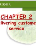 Marketing - Chapter 2: Delivering customer service