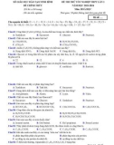Đề thi thử tốt nghiệp THPT môn Hóa học năm 2023-2024 - Sở GD&ĐT Ninh Bình (Lần 1)