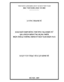 Luận văn Thạc sĩ Luật kinh tế: Giao kết hợp đồng thương mại điện tử qua phần mềm ứng dụng trên điện thoại thông minh ở Việt Nam hiện nay