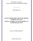 Luận văn Thạc sĩ Kinh tế: Sự bất thường dồn tích ở thị trường cổ phiếu Việt Nam