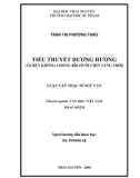 Luận văn Thạc sĩ Ngữ văn: Tiểu thuyết Dương Hướng (từ Bến không chồng đến Dưới chín tầng trời)