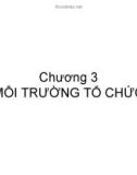 Bài giảng Quản trị học: Chương 3 - TS. Đoàn Gia Dũng