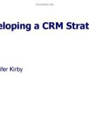 Developing a CRM Strategy