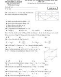 Đề thi thử tốt nghiệp THPT môn Toán năm 2023-2024 có đáp án - Trường THPT Lý Thái Tổ (Lần 1)