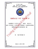 Khóa luận tốt nghiệp Quản trị kinh doanh: Nghiên cứu các yếu tố ảnh hưởng đến quyết đinh lựa chọn rạp phim của khách hàng trên địa bàn thành phố Huế