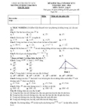 Đề thi học kì 1 môn Toán lớp 9 năm 2023-2024 - Trường PTDTBT TH&THCS Phước Kim, Phước Sơn