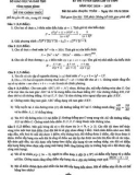 Đề thi tuyển sinh vào lớp 10 môn Toán (chuyên) năm 2024-2025 - Sở GD&ĐT Ninh Bình