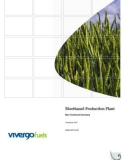 Bioethanol Production Plant Non - Technical Summary