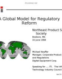 A Global Model for Regulatory Reform