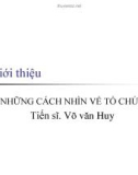 Những cách nhìn về tổ chức - TS Võ Văn Huy