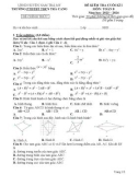 Đề thi học kì 1 môn Toán lớp 8 năm 2023-2024 - Trường PTDTBT THCS Trà Cang, Nam Trà My